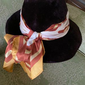 Vintage Aura for Betmar Brown Hat for Women
